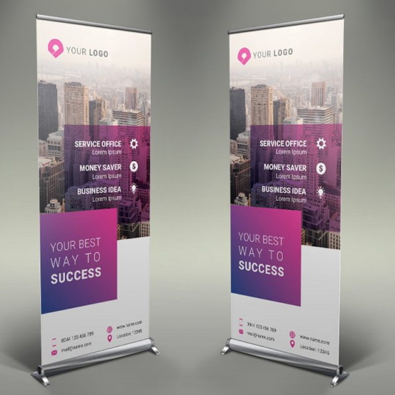 m-s.ro image : Roll up 100x200cm print sistem complet cu hosa pret